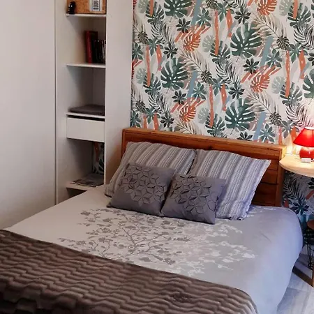 شقة Studio Confortable Terrasse & Gare Et Centre 10 Min A Pied